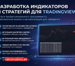 Разработка торговых индиакторов TradingView